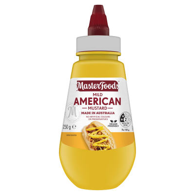 Masterfoods Mild American Mustard 250g