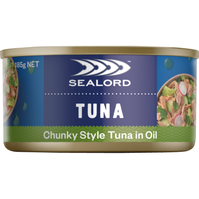 Sealord Chunky Style Tuna In Oil 185g