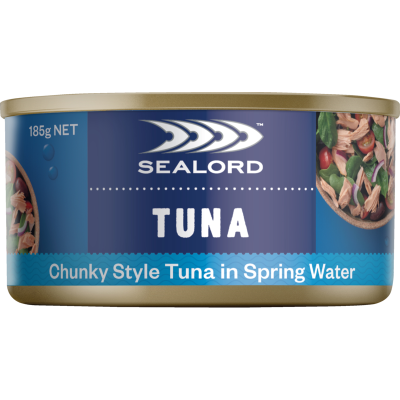 Sealord Chunky Style Tuna In Spring Water 185g