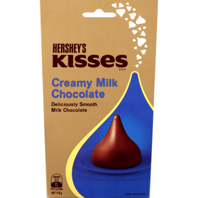 Hershey's Kisses Creamy Milk Chocolates 118g