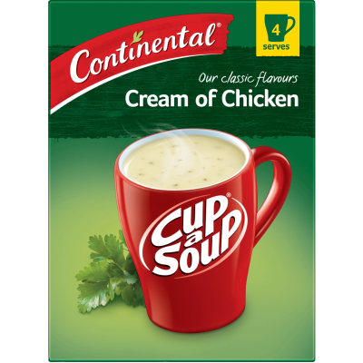 Continental Cream Of Chicken Cup A Soup 4pk