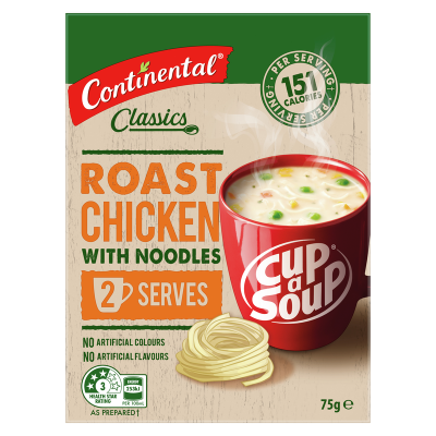 Continental Roast Chicken With Noodles Cup a Soup 75g
