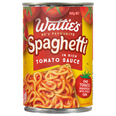 Wattie's Spaghetti In Tomato Sauce 300g