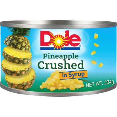 Dole Pineapple Crushed In Syrup 234g