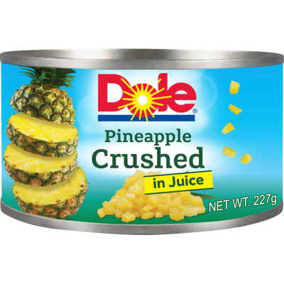 Dole Pineapple Crushed In Juice 227g