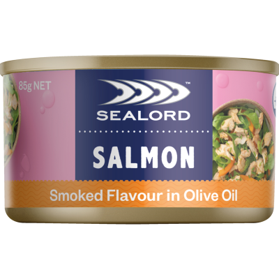 Sealord Smoked Flavour In Olive Oil Salmon 85g