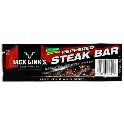 Jack Link's Cracked Peppered Beef Steak Bar 25g