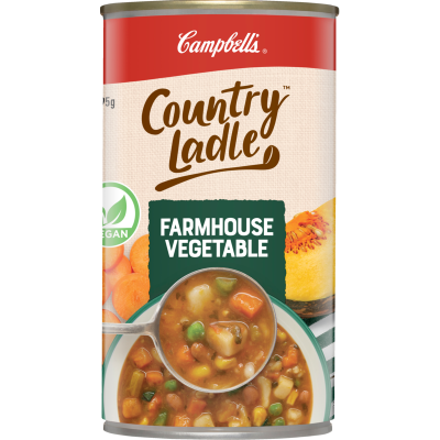 Campbell's Country Ladle Farmhouse Vegetable Soup 495g