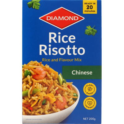 Diamond Chinese Rice Risotto Rice & Flavour Mix 200g