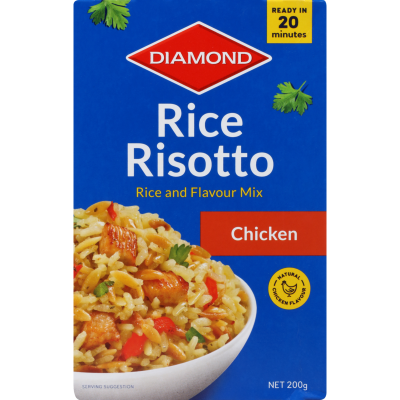 Diamond Chicken Rice Risotto Rice & Flavour Mix 200g