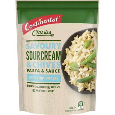 Continental Savoury Sour Cream & Chives Pasta & Sauce 85g