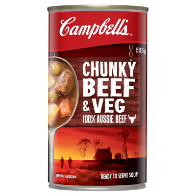 Campbell's Chunky Beef Soup 505g