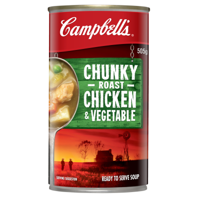 Campbell's Roast Chicken & Vegetable Soup 505g