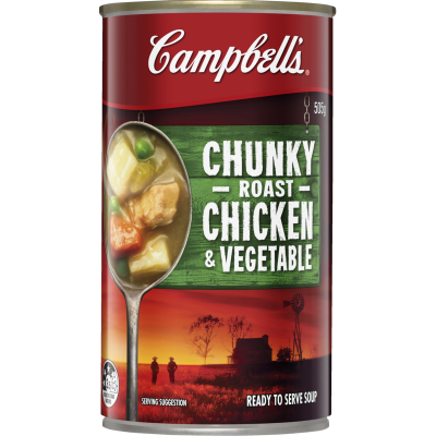 Campbell's Chunky Roast Chicken & Vegetable Soup 505g