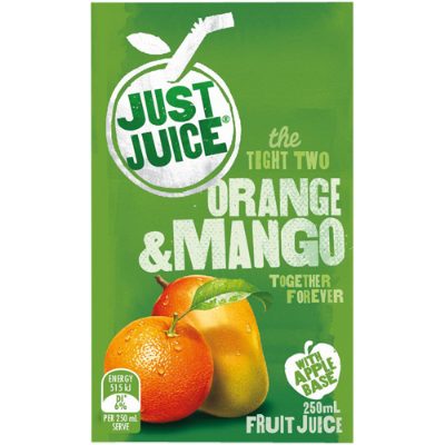 Just Juice Orange & Mango Juice 250ml