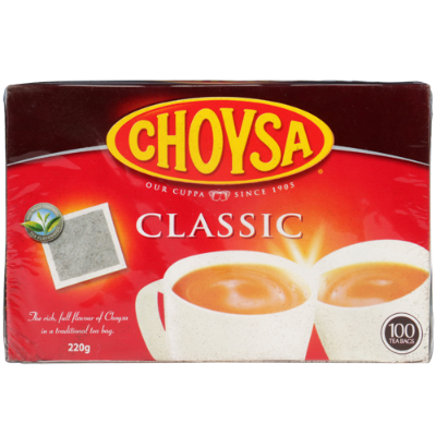 Choysa Classic Tea Bags 100pk