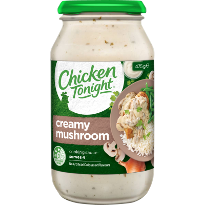 Chicken Tonight Creamy Mushroom Cooking Sauce 475g