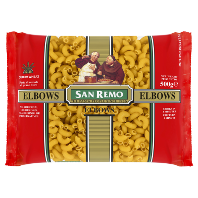 San Remo Elbows Pasta 500g