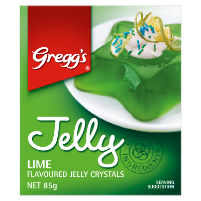 Gregg's Lime Flavoured Jelly Crystals 85g