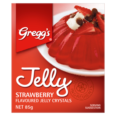 Gregg's Strawberry Flavoured Jelly Crystals 85g
