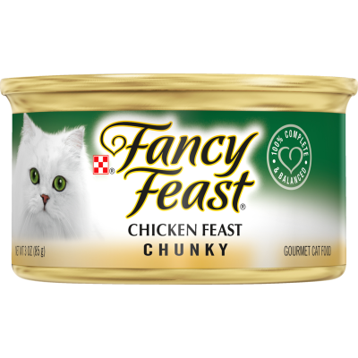 Purina Fancy Feast Chunky Chicken Feast Cat Food 85g