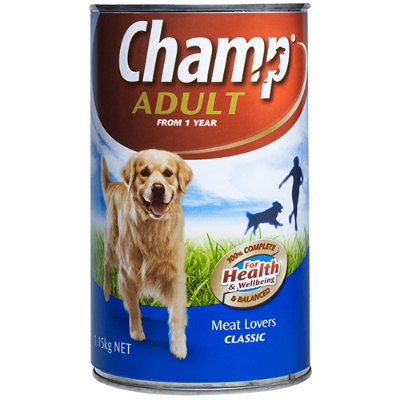 Champ Adult Meat Lovers Classic Dog Food 1.15kg