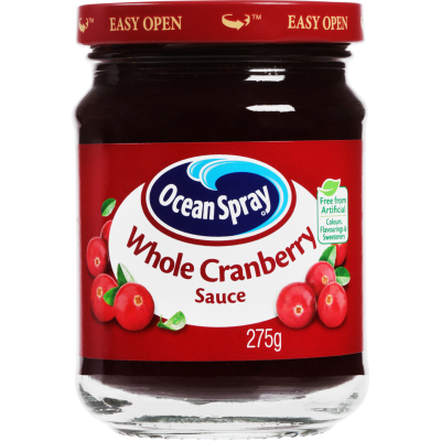 Ocean Spray Whole Cranberry Sauce 275g