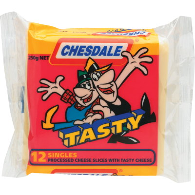 Chesdale Processed Tasty Cheese Slices 250g