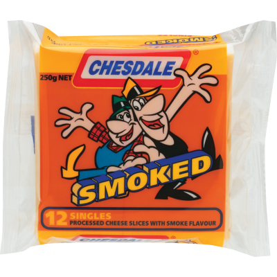 Chesdale Processed Smoked Cheese Slices 250g