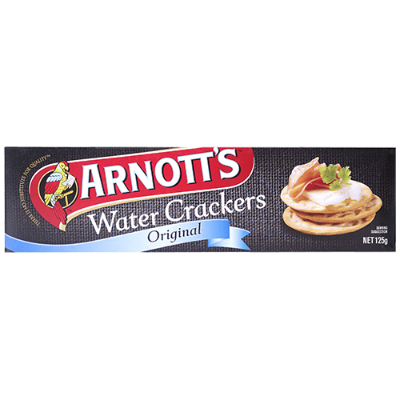 Arnott's Original Water Crackers 125g