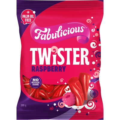 Fabulicious Raspberry Twister 200g