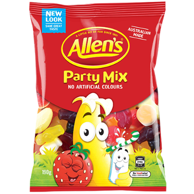 Allen's Party Mix Confectionery 190g