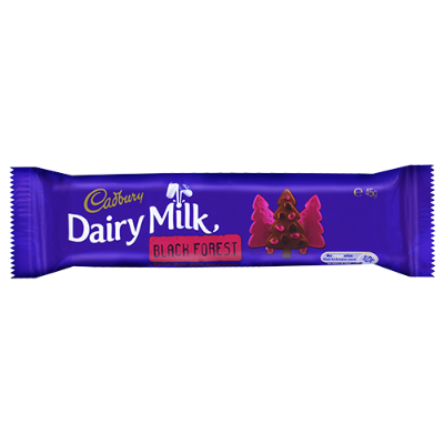 Cadbury Dairy Milk Black Forest Chocolate Bar 45g