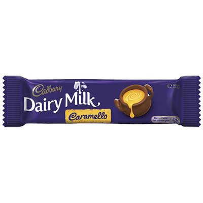 Cadbury Dairy Milk Caramello Chocolate Bar 55g