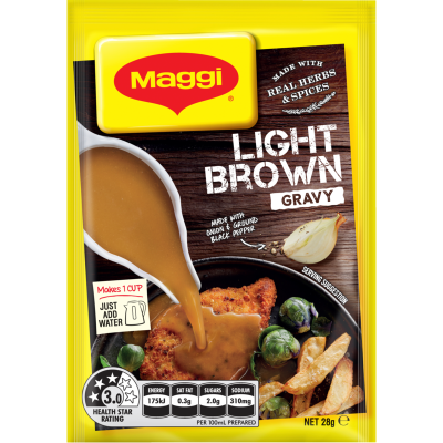 Maggi Light Brown Gravy Mix 28g