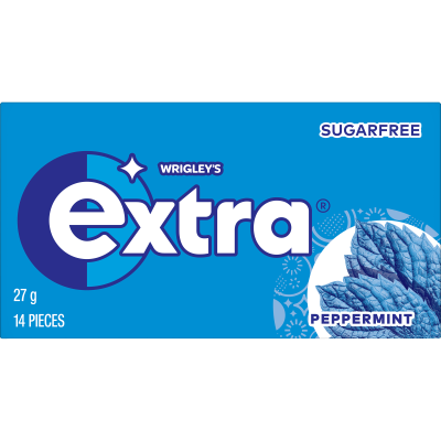 Wrigley's Extra Peppermint Sugar Free Chewing Gum 27g