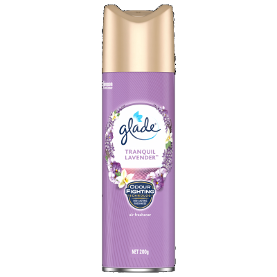 Glade Tranquil Lavender Air Freshener 200g