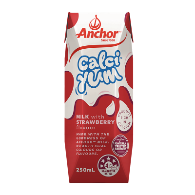 Anchor Calci-Yum Strawberry Milk 250ml