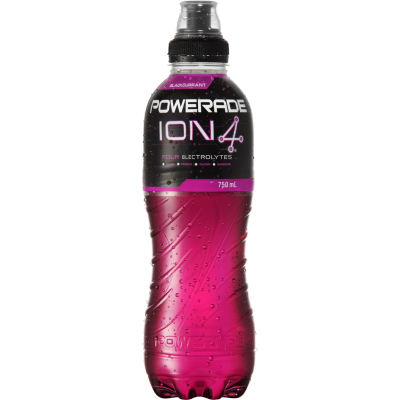 Powerade ION4 Blackcurrant Sports Drink 750ml