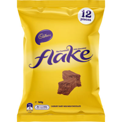 Cadbury Flake Chocolate Sharepack 168g