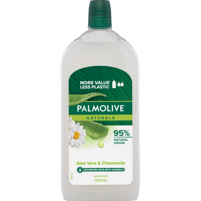 Palmolive Aloe Vera & Chamomile Hand Wash Refill 500ml