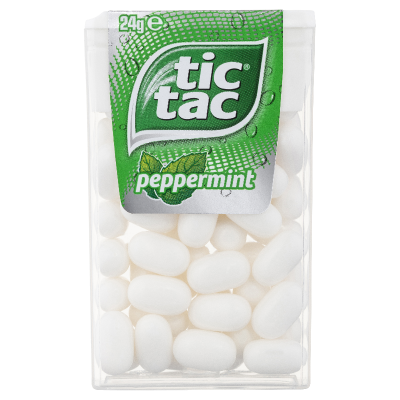 Tic Tac Peppermint Mints 24g