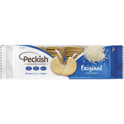 Peckish Original Rice Crackers 100g