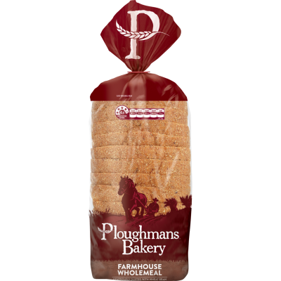 Ploughmans Bakery Farmhouse Wholemeal Bread 750g