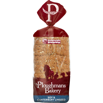 Ploughmans Bakery Soy & Canterbury Linseed Bread 750g