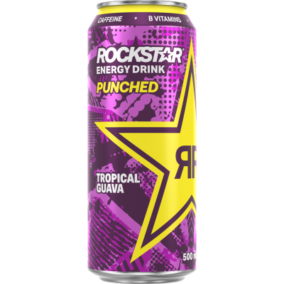 Rockstar Punched Tropical Guava Energy Drink 500ml