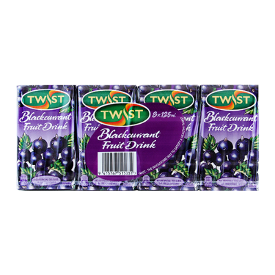 Twist Fruit Drink Blackcurrant 1000ml