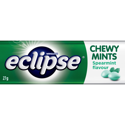 Wrigley's Eclipse Spearmint Flavour Chewy Mints 27g