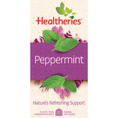 Healtheries Peppermint Tea Bags 20pk