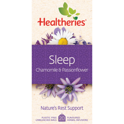 Healtheries Sleep Chamomile & Passionflower Tea Bags 20pk